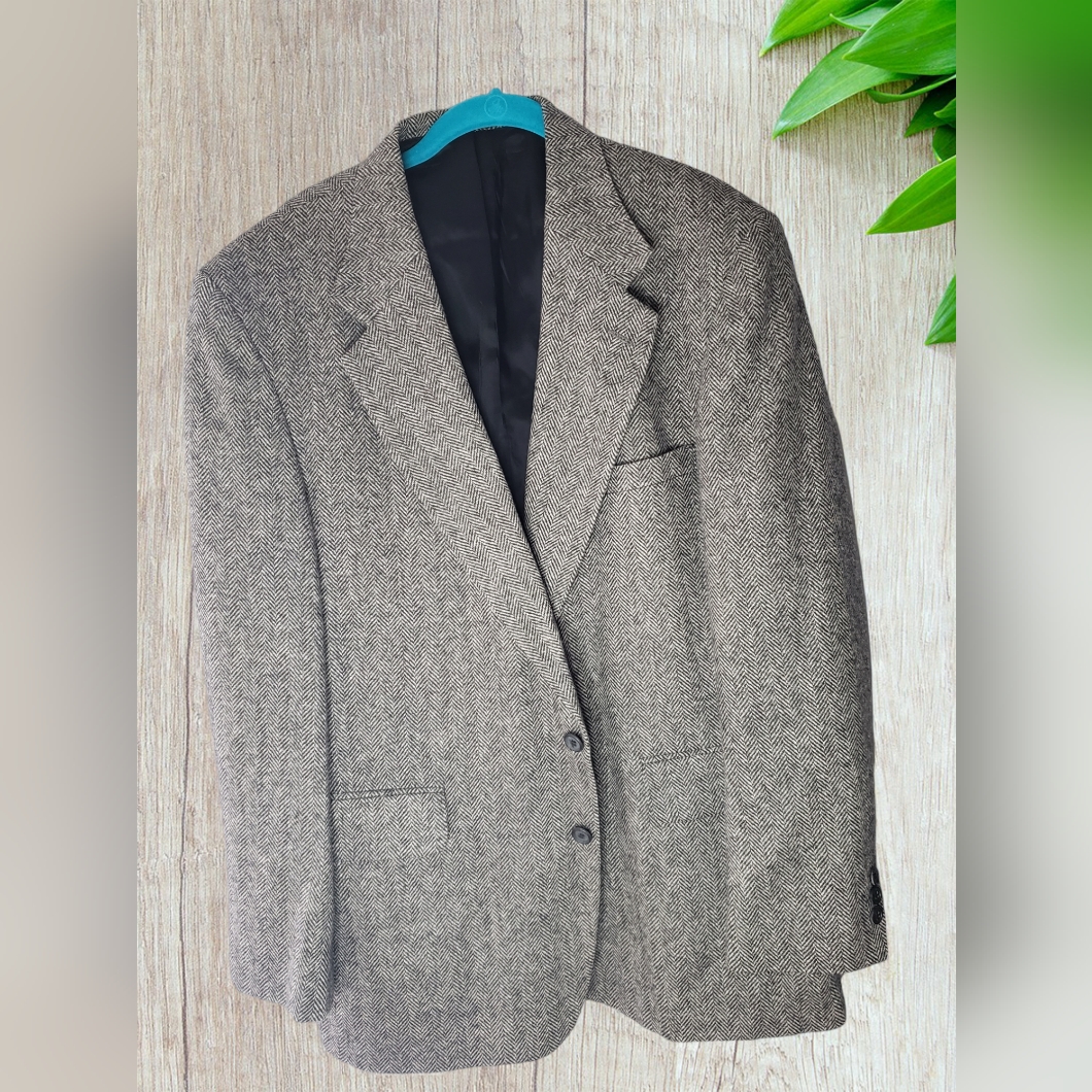 Light Grey BlazerSuit Coat Large John L Blair Personal Choice Brand